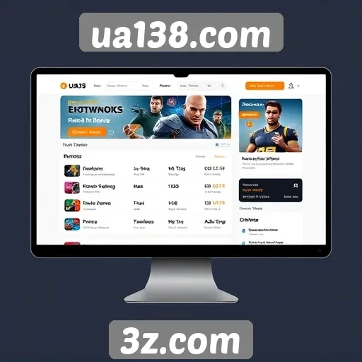 Interface e usabilidade do ua138.com para novos jogadores